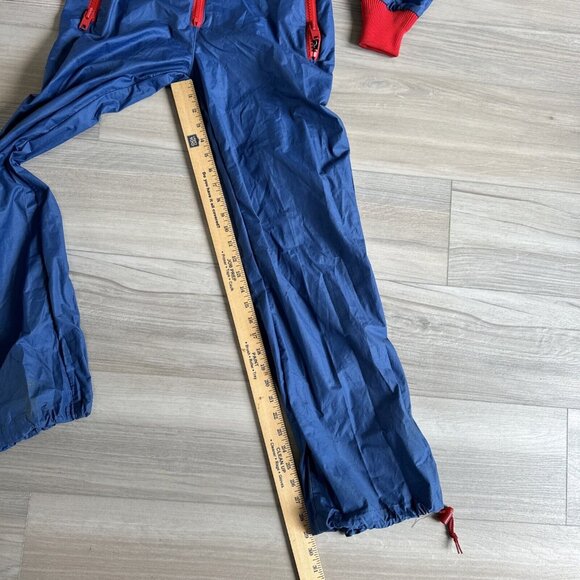 VTG Roffe 360 One Piece Spring Snow Ski Powder Shell Suit Womens M Blue Snowsuit - Picture 10 of 15
